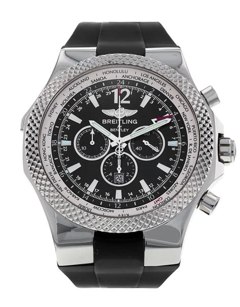 breitling bentley gmt replacement rubber strap